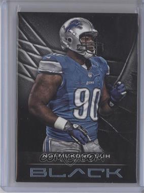 2012 Panini Black - [Base] - Platinum #47 - Ndamukong Suh /25