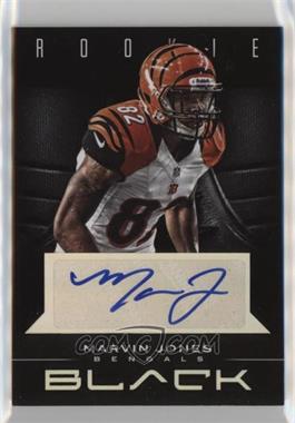 2012 Panini Black - [Base] - Signatures #164 - Rookie - Marvin Jones /199