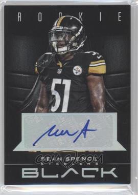 2012 Panini Black - [Base] - Signatures #184 - Rookie - Sean Spence /199