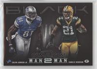 Charles Woodson, Calvin Johnson Jr. #/349