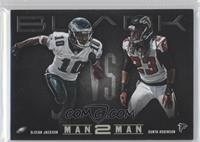 Dunta Robinson, DeSean Jackson #/349