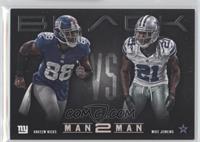 Hakeem Nicks, Mike Jenkins #/349