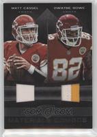 Dwayne Bowe, Matt Cassel #/10