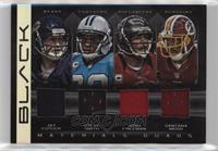 Jay Cutler, Steve Smith, Josh Freeman, Santana Moss [EX to NM] #/75