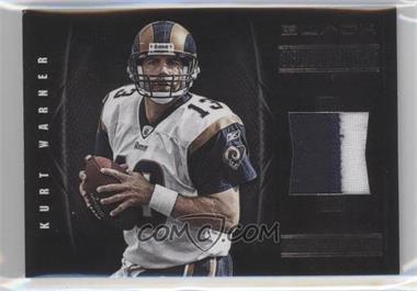 2012 Panini Black - NFL Equipment - Prime #52 - Kurt Warner /49