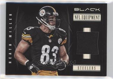 2012 Panini Black - NFL Equipment #38 - Heath Miller /99