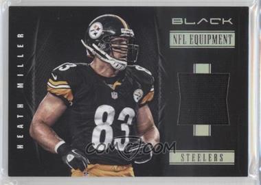 2012 Panini Black - NFL Equipment #38 - Heath Miller /99