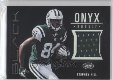 2012 Panini Black - Onyx Rookie Materials #15 - Stephen Hill /299