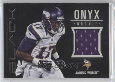 2012 Panini Black - Onyx Rookie Materials #34 - Jarius Wright /299