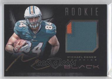 2012 Panini Black - Rookie Signature Materials - Prime #26 - Michael Egnew /349