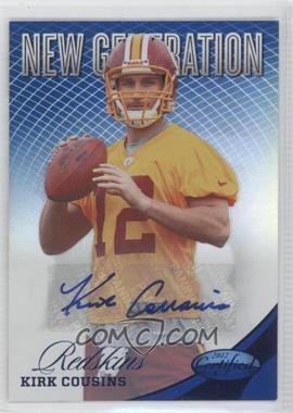 2012 Panini Certified - [Base] - Mirror Blue Signatures #282 - New Generation - Kirk Cousins /49