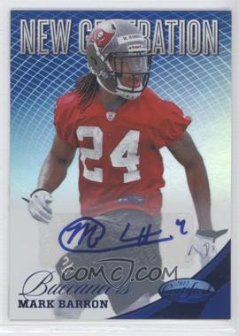 2012 Panini Certified - [Base] - Mirror Blue Signatures #287 - New Generation - Mark Barron /49