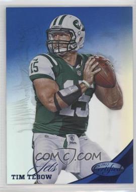 2012 Panini Certified - [Base] - Mirror Blue #10 - Tim Tebow /100