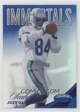 2012 Panini Certified - [Base] - Mirror Blue #188 - Immortals - Joey Galloway /100