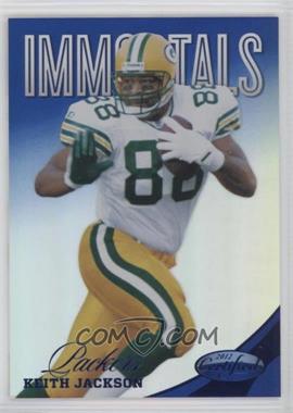 2012 Panini Certified - [Base] - Mirror Blue #191 - Immortals - Keith Jackson /100