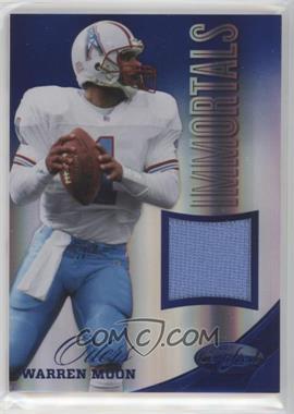 2012 Panini Certified - [Base] - Mirror Blue #207 - Immortals - Warren Moon /99