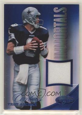 2012 Panini Certified - [Base] - Mirror Blue #210 - Immortals - Troy Aikman /99