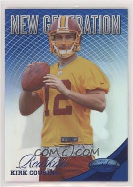 2012 Panini Certified - [Base] - Mirror Blue #282 - New Generation - Kirk Cousins /100