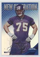 New Generation - Matt Kalil #/100