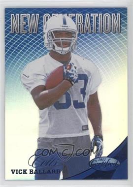 2012 Panini Certified - [Base] - Mirror Blue #310 - New Generation - Vick Ballard /100