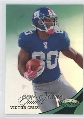 2012 Panini Certified - [Base] - Mirror Emerald #75 - Victor Cruz /5