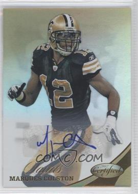 2012 Panini Certified - [Base] - Mirror Gold Signatures #115 - Marques Colston /25