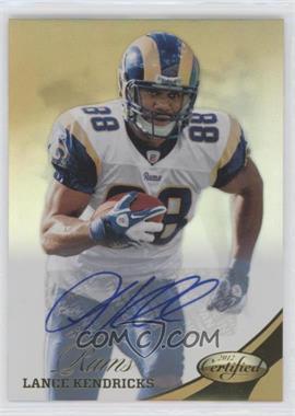 2012 Panini Certified - [Base] - Mirror Gold Signatures #148 - Lance Kendricks /25