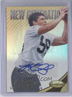 2012 Panini Certified - [Base] - Mirror Gold Signatures #286 - New Generation - Luke Kuechly /25