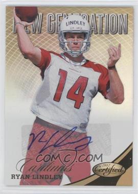 2012 Panini Certified - [Base] - Mirror Gold Signatures #302 - New Generation - Ryan Lindley /25