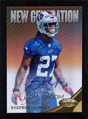 2012 Panini Certified - [Base] - Mirror Gold Signatures #304 - New Generation - Stephon Gilmore /25