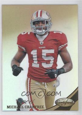 2012 Panini Certified - [Base] - Mirror Gold #133 - Michael Crabtree /25