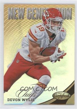 2012 Panini Certified - [Base] - Mirror Gold #267 - New Generation - Devon Wylie /25