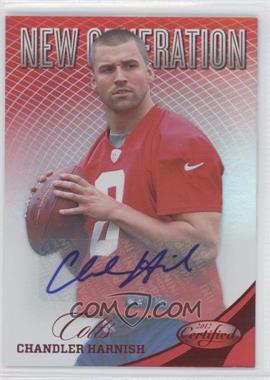 2012 Panini Certified - [Base] - Mirror Red Signatures #258 - New Generation - Chandler Harnish /350