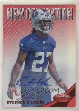 2012 Panini Certified - [Base] - Mirror Red Signatures #304 - New Generation - Stephon Gilmore /350