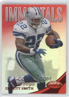 2012 Panini Certified - [Base] - Mirror Red #173 - Immortals - Emmitt Smith /250