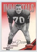 Immortals - Sam Huff #/250