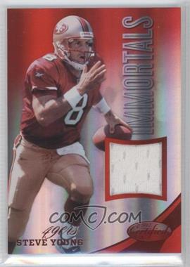 2012 Panini Certified - [Base] - Mirror Red #222 - Immortals - Steve Young /199