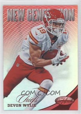 2012 Panini Certified - [Base] - Mirror Red #267 - New Generation - Devon Wylie /250