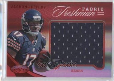 2012 Panini Certified - [Base] - Mirror Red #327 - Freshman Fabric - Alshon Jeffery /149