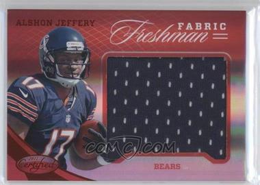 2012 Panini Certified - [Base] - Mirror Red #327 - Freshman Fabric - Alshon Jeffery /149