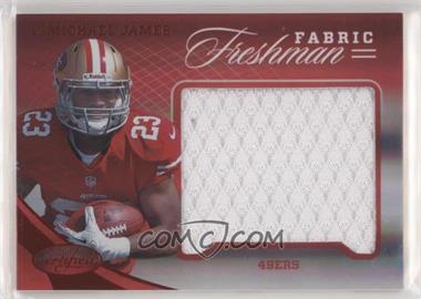 2012 Panini Certified - [Base] - Mirror Red #338 - Freshman Fabric - LaMichael James /149