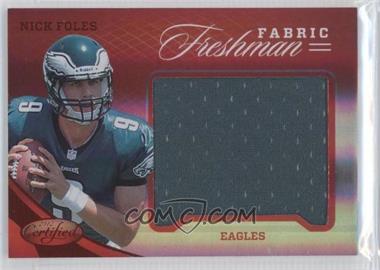 2012 Panini Certified - [Base] - Mirror Red #341 - Freshman Fabric - Nick Foles /149