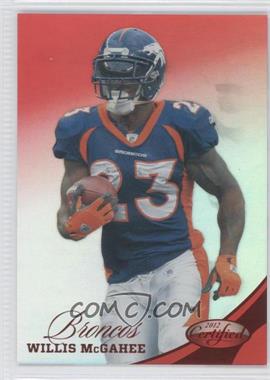 2012 Panini Certified - [Base] - Mirror Red #57 - Willis McGahee /250