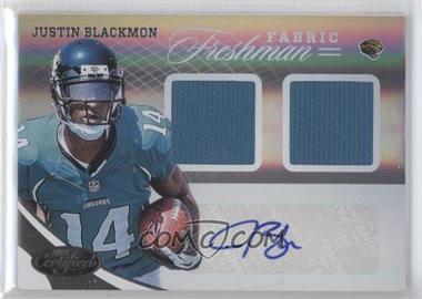 2012 Panini Certified - [Base] #319 - Freshman Fabric - Justin Blackmon /299