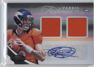 2012 Panini Certified - [Base] #330 - Freshman Fabric - Brock Osweiler /399 [Noted]