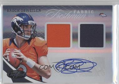 2012 Panini Certified - [Base] #330 - Freshman Fabric - Brock Osweiler /399