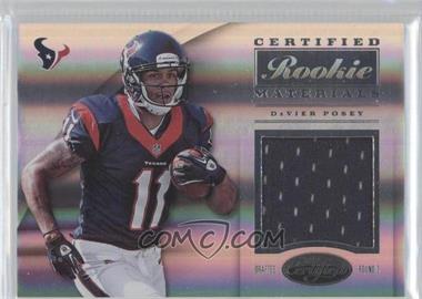 2012 Panini Certified - Certified Rookie Materials #9 - DeVier Posey /299
