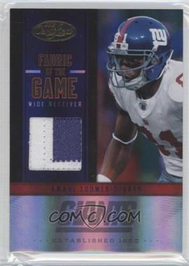 2012 Panini Certified - Fabric of the Game Jerseys - Prime #44 - Amani Toomer /25