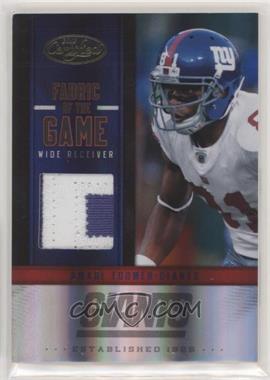 2012 Panini Certified - Fabric of the Game Jerseys - Prime #44 - Amani Toomer /25