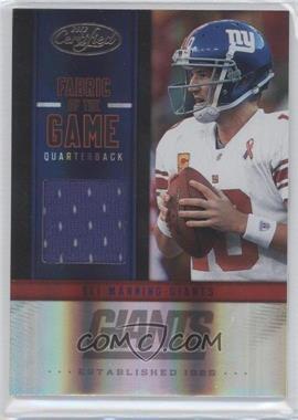 2012 Panini Certified - Fabric of the Game Jerseys #12 - Eli Manning /99